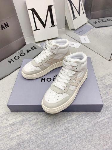 High Top Hogan H630 Silver Ivory
