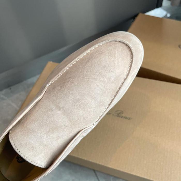 Loro Piana Open Walk suede ankle boots