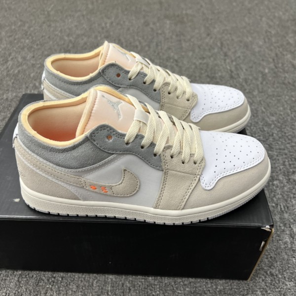 Jordan 1 Low Inside Out White Phantom