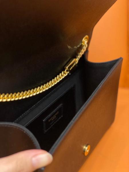 Handbags SAINT LAURENT 377829 size 24*14.5*5cm