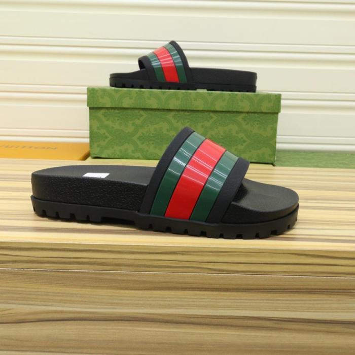 Gucci Web Slide Sandal Black