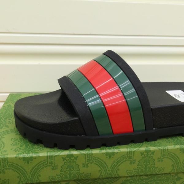 Gucci Web Slide Sandal Black