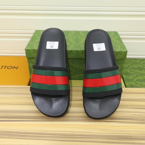 Gucci Web Slide Sandal Black