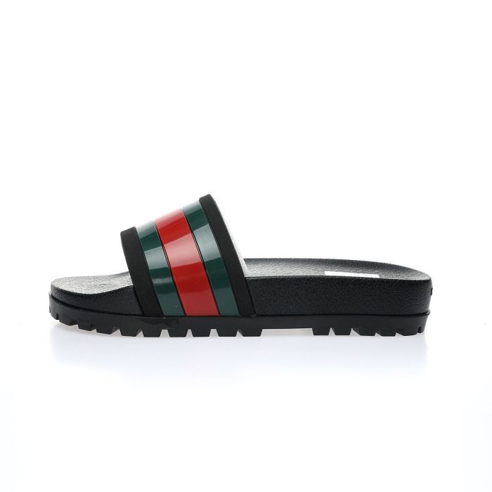 Gucci Web Slide Sandal Black