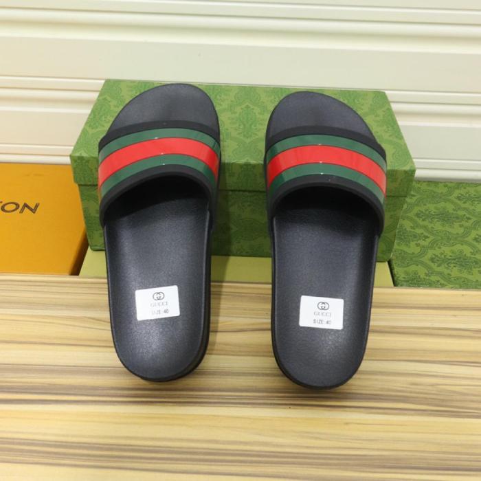 Gucci Web Slide Sandal Black