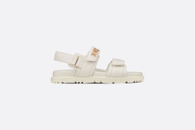 DIOR DiorAct D Connect Beach Sandals Women's White