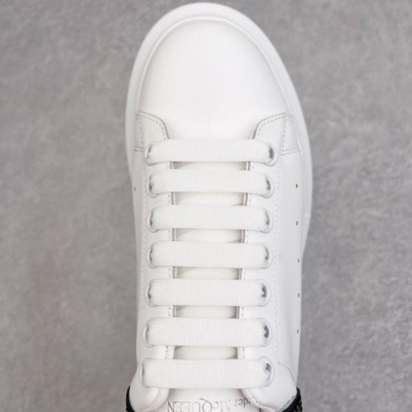 Alexander McQueen Oversized Sneaker in White/jet Black