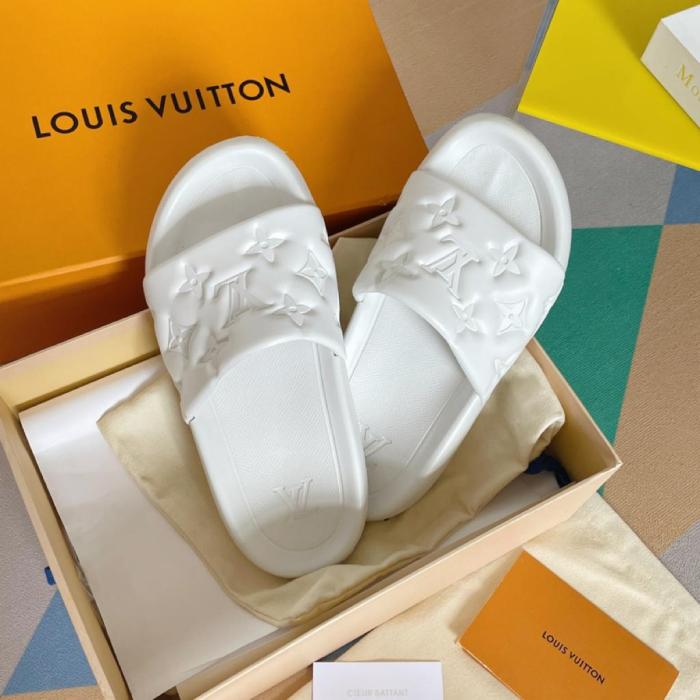 Louis Vuitton Waterfront sandals white