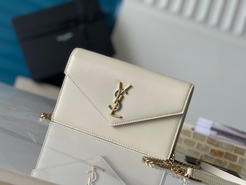 Handbags SAINT LAURENT 743050-AAB4K-9290 size 19*2*12 cm