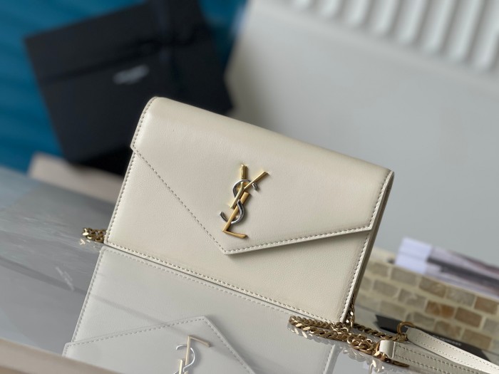 Handbags SAINT LAURENT 743050-AAB4K-9290 size 19*2*12 cm