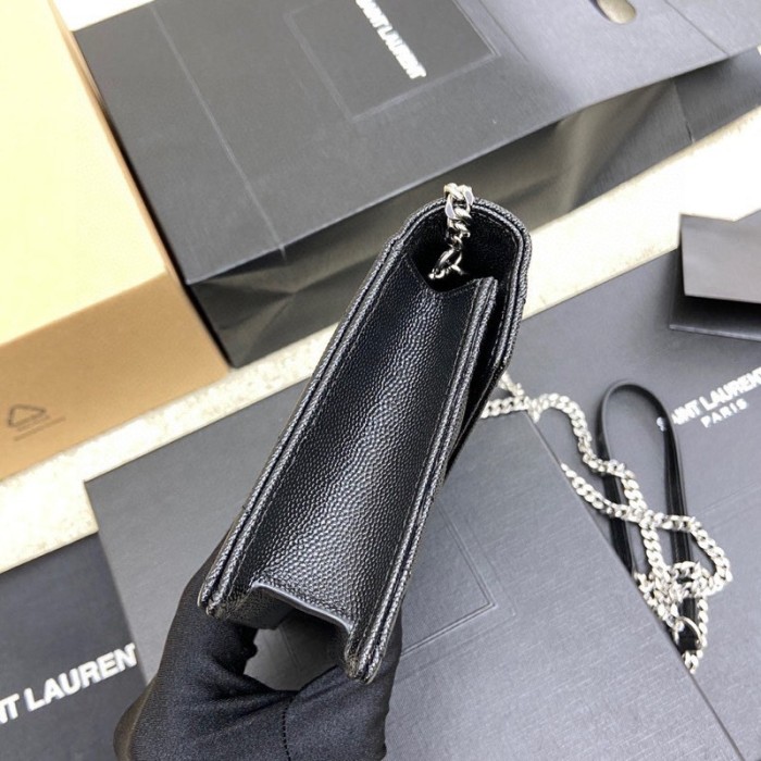 Handbags SAINT LAURENT 393953BOW021000 size 19*3.5*12.5 cm