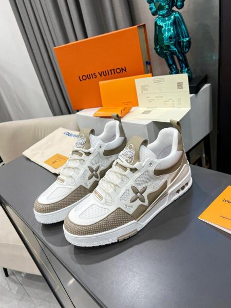 Louis Vuitton LV Skate Sneaker Beige White