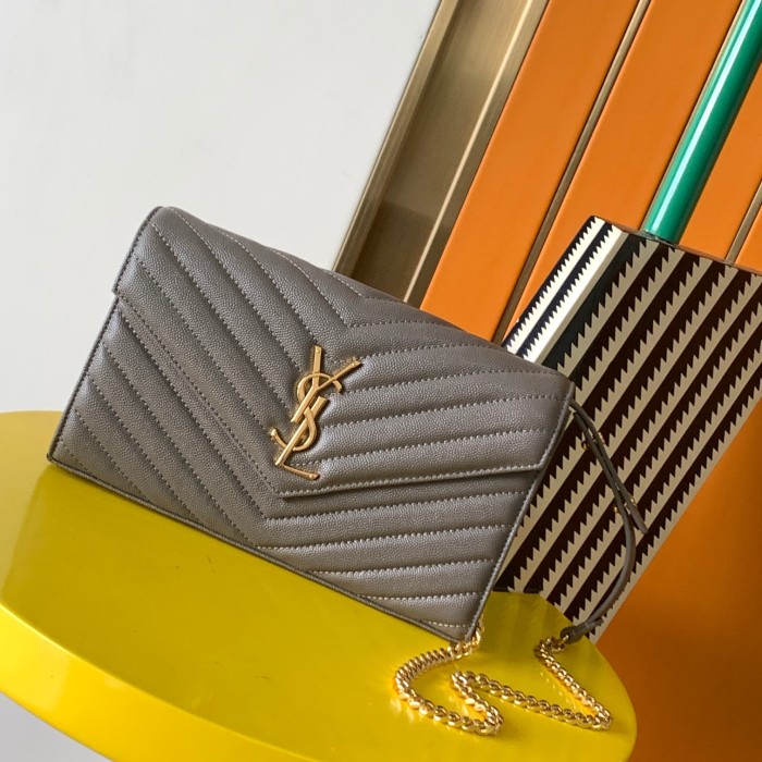 Handbags SAINT LAURENT 377828 size 22.5x14x4 cm