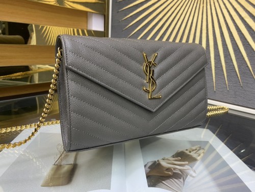 Handbags SAINT LAURENT 377828 size 22.5x14x4 cm