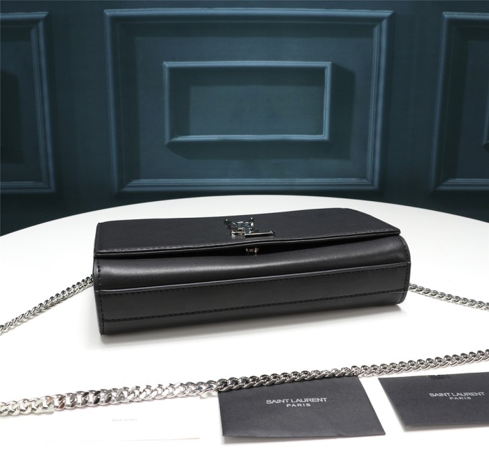 Handbag SAINT LAURENT 364021BOW0N1000 size 24*5.5cm*14.5cm
