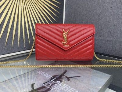 Handbags SAINT LAURENT 377828 size 22.5x14x4 cm