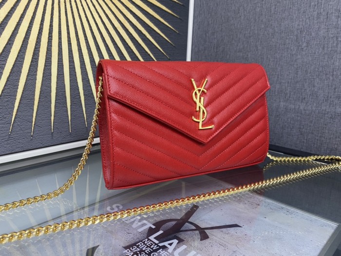 Handbags SAINT LAURENT 377828 size 22.5x14x4 cm