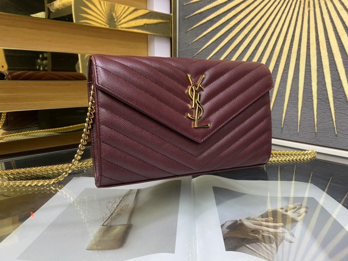 Handbags SAINT LAURENT 377828 size 22.5x14x4 cm