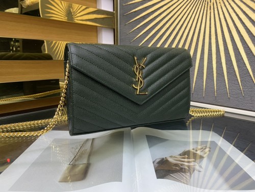 Handbags SAINT LAURENT 377828 size 22.5x14x4 cm