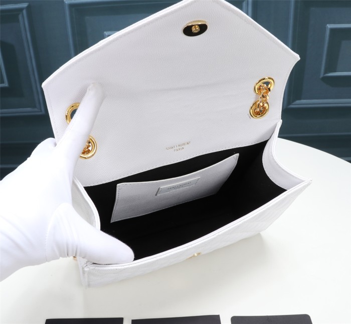 Handbags SAINT LAURENT 487206 size 24×17.5×6 cm