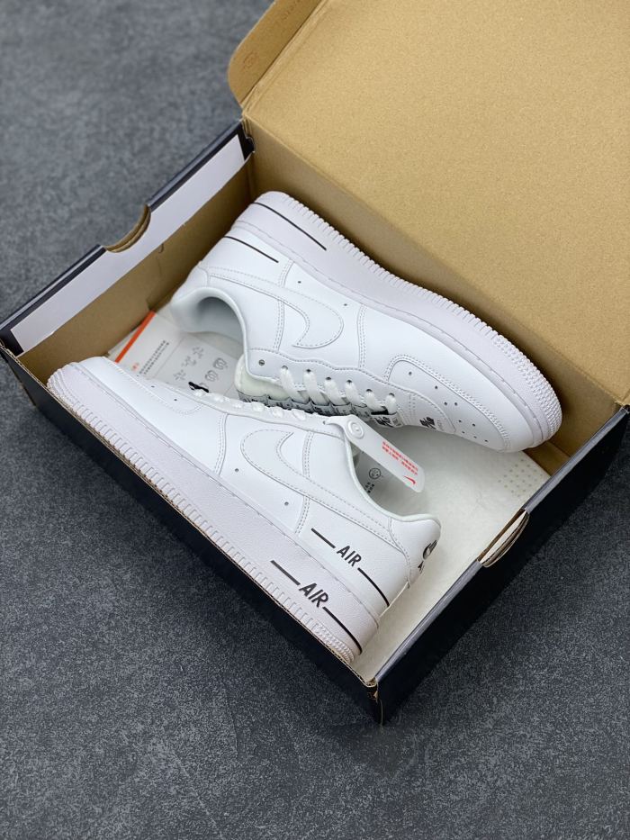 Nike Air Force 1 Low Double Air Low White Black