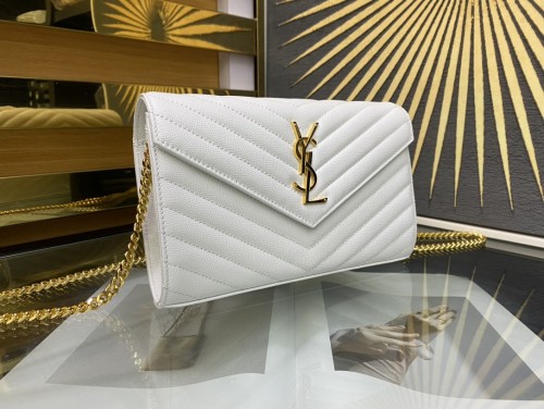 Handbags SAINT LAURENT 377828 size 22.5x14x4 cm