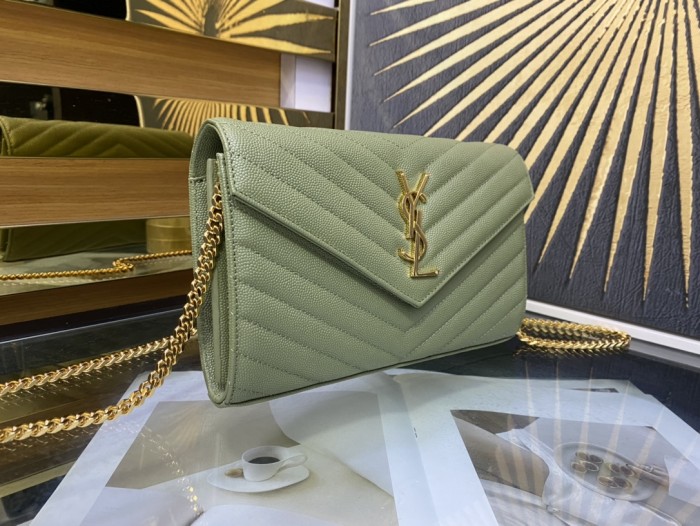 Handbags SAINT LAURENT 377828 size 22.5x14x4 cm