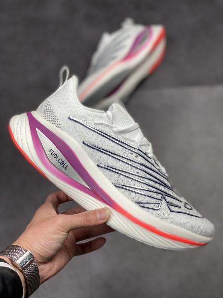 New Balance FuelCell SC Elite V3 White Victory Blue