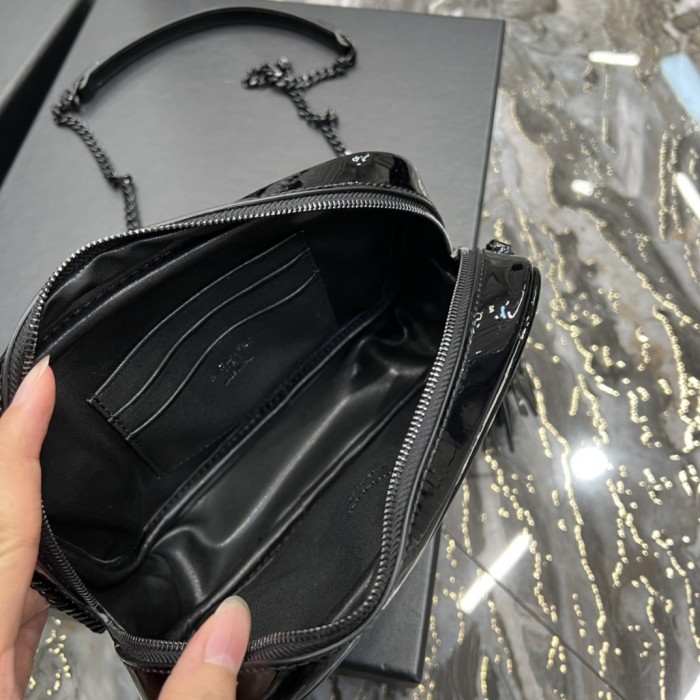 SAINT LAURENT Shoulder Bags 6125790UFU81000 size 19*5*11.5 cm