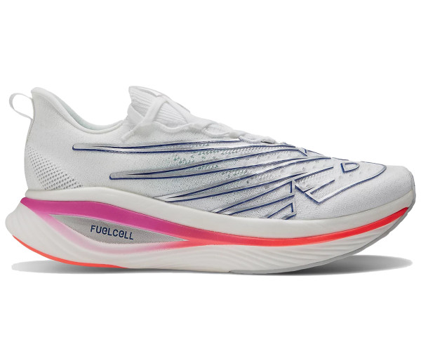 New Balance FuelCell SC Elite V3 White Victory Blue