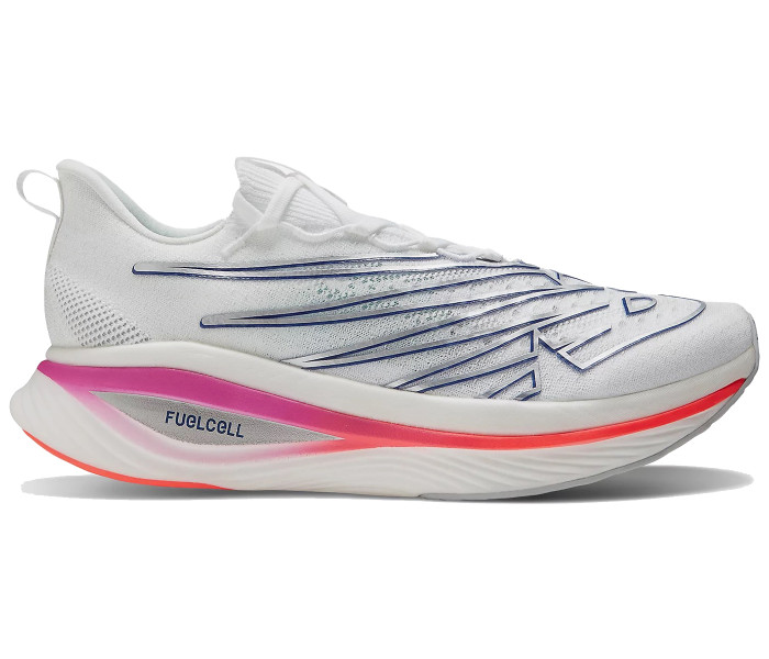 New Balance FuelCell SC Elite V3 White Victory Blue