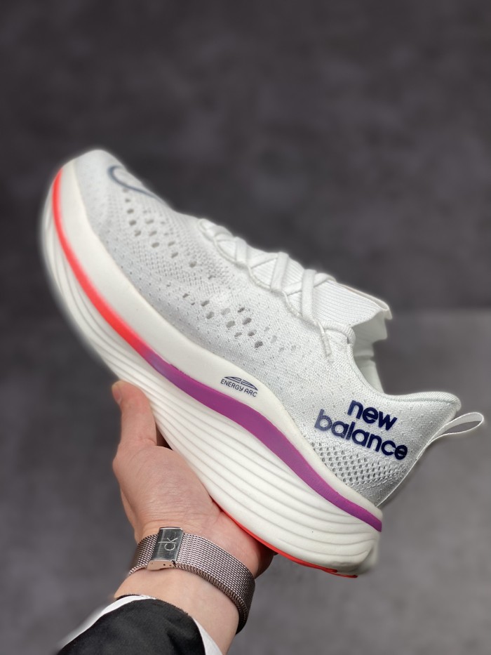 New Balance FuelCell SC Elite V3 White Victory Blue