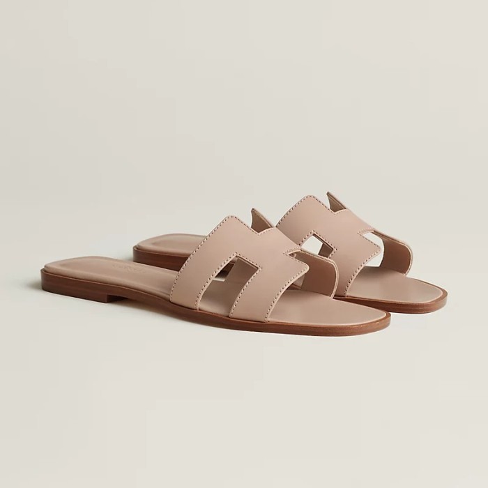 Hermes Oran Sandal Beige Nude