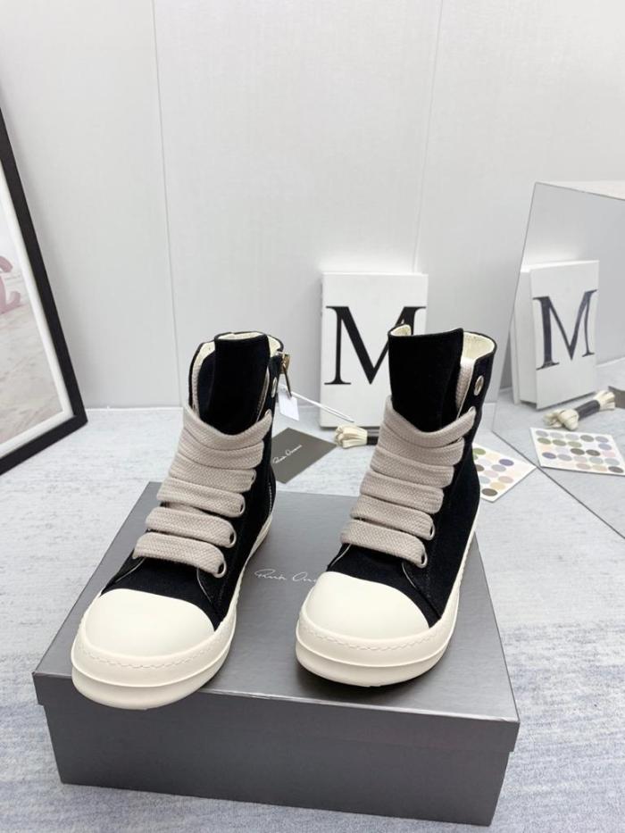 Rick Owens DRKSHDW Jumbo Lace High Black