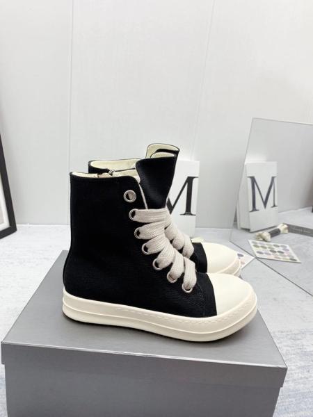 Rick Owens DRKSHDW Jumbo Lace High Black