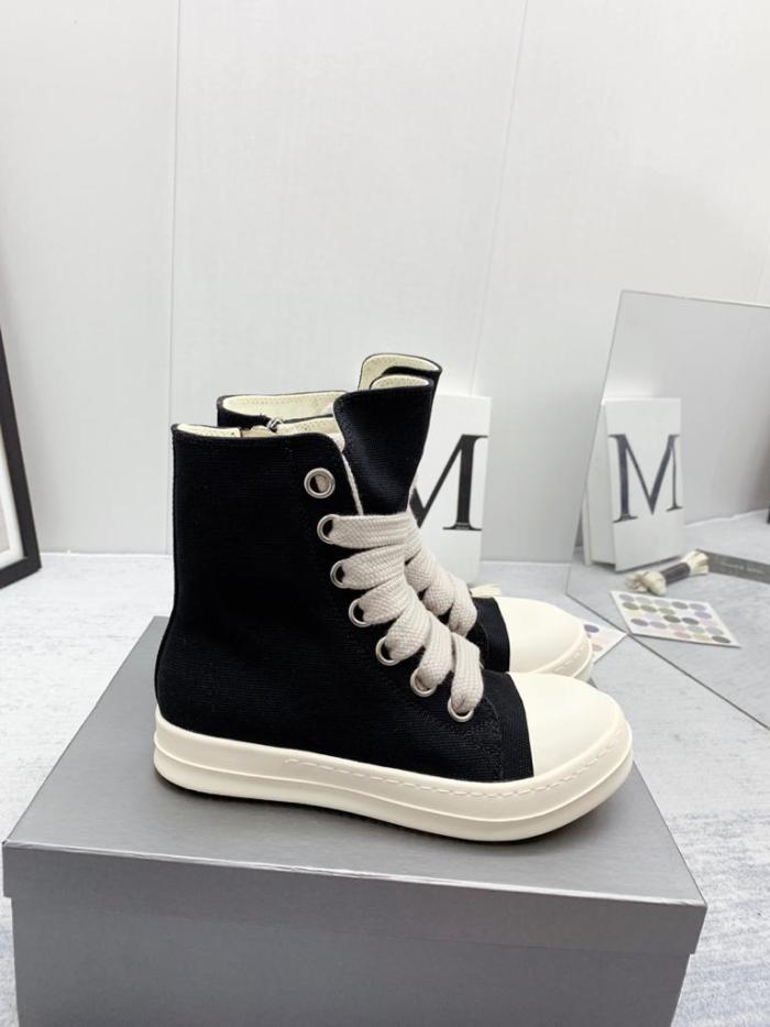 Rick Owens DRKSHDW Jumbo Lace High Black