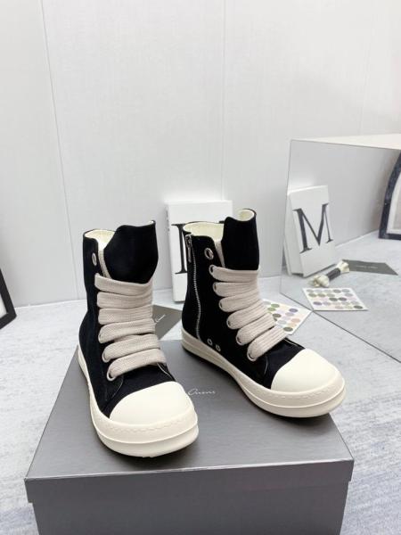 Rick Owens DRKSHDW Jumbo Lace High Black