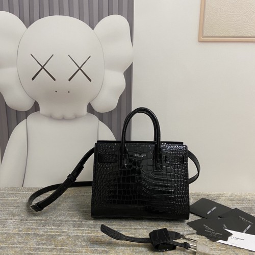 SAINT LAURENT SAC DE JOUR Handbags 392035-DND1N-1000 size 22*10.5*18 cm