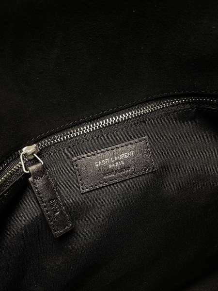 SAINT LAURENT PUFFER Shoulder Bags 577475-1U810-1000 size L35*W13.5*H23cm