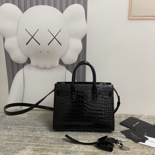 SAINT LAURENT SAC DE JOUR Handbags 392035-DND1N-1000 size 22*10.5*18 cm