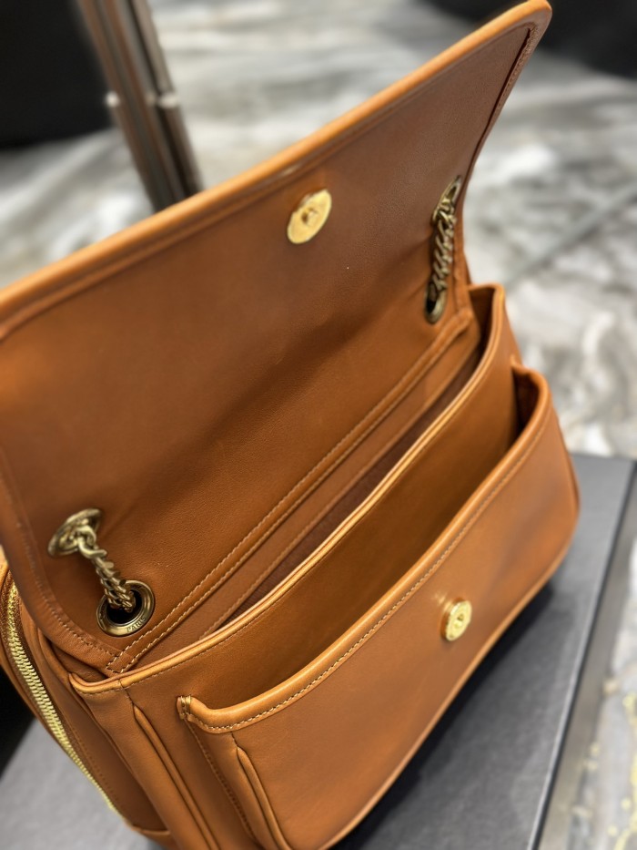  Handbags SAINT LAURENT 712520 size 26×19×7.5/13 cm