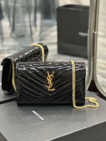 Handbags SAINT LAURENT 377828 size 22.5x14x4 cm