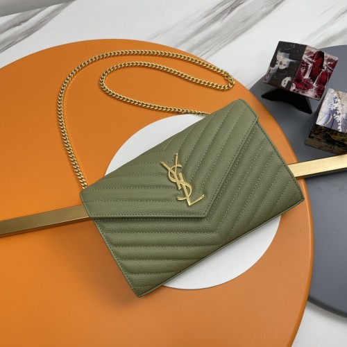 Handbags SAINT LAURENT 377828 size 22.5x14x4 cm