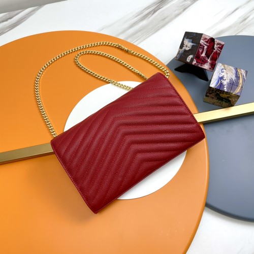 Handbags SAINT LAURENT 377828 size 22.5x14x4 cm