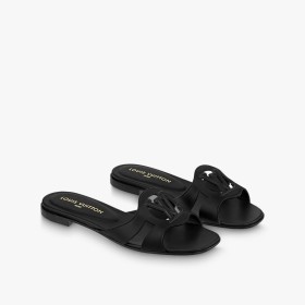 Louis Vuitton LV Isola Flat Mule Black