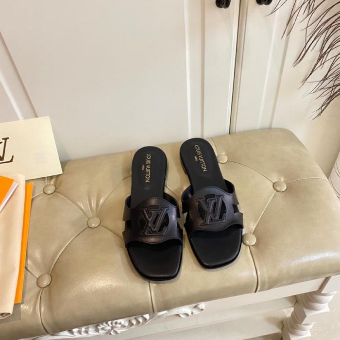 Louis Vuitton LV Isola Flat Mule Black