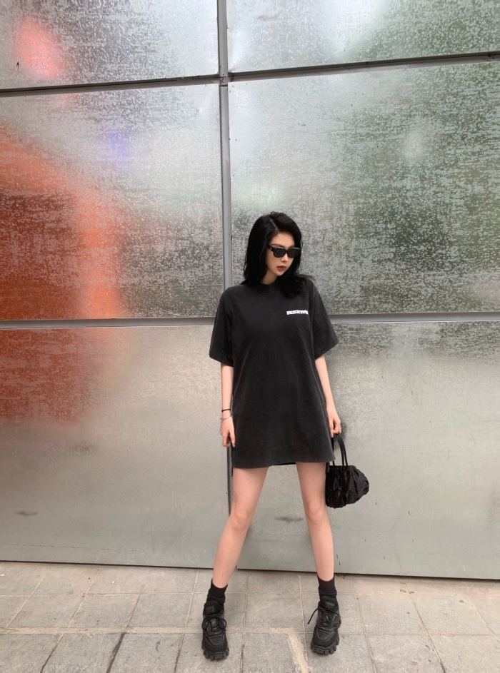 Balenciaga T Shirt Unisex Black