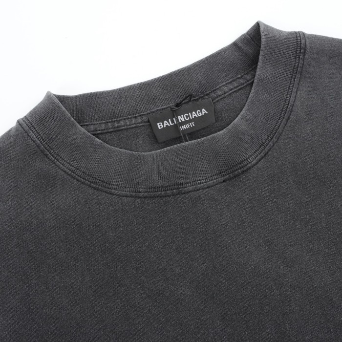 Balenciaga T Shirt Unisex Black