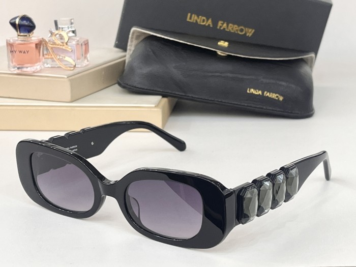  Sunglasses lindafarrow LFL/1117  size:52口21-140