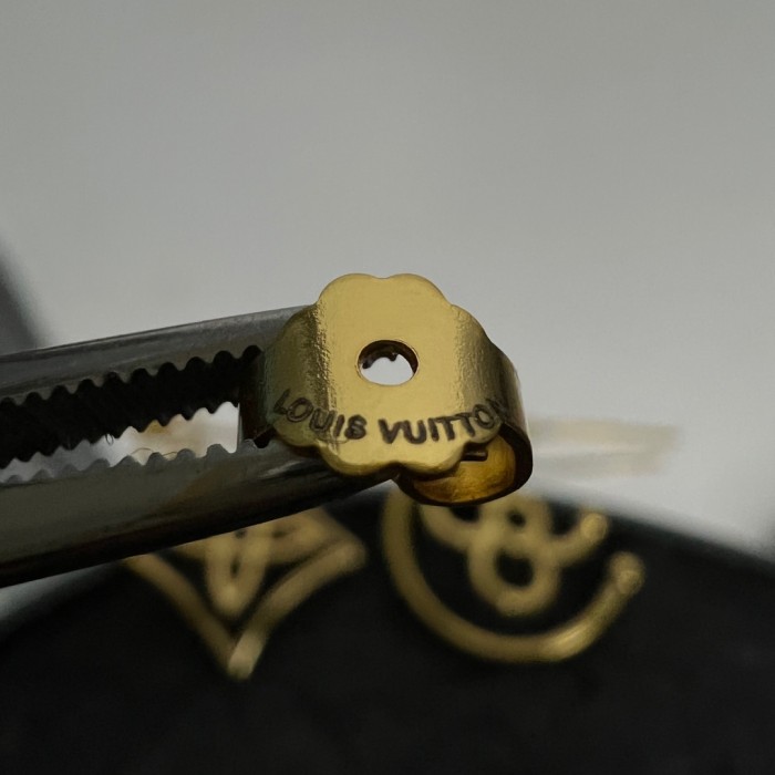 LOUIS VUITTON Earrings Women's Gold